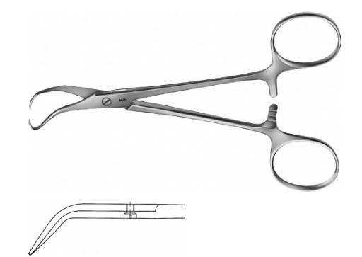 КОРНЦАНГ ДЛЯ БІЛИЗНИ БЕКХАУС-КОХЕР, ВИГНУТИЙ, 135 ММ